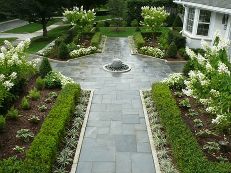 custom walkways landscape St Louis IL Custom landscaping Metro East