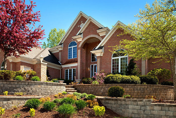 luxury landscape St Louis IL Metro East Landscape Contractor